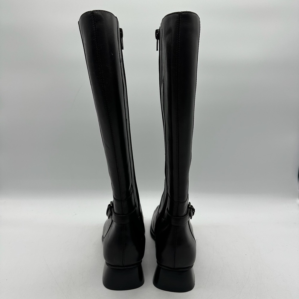 Relativity Womens Size 6.5 Nina AG-F032117-35 Dark Brown Leather Knee High Boots - Picture 4 of 15